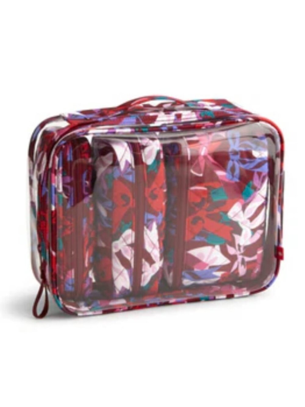 NWT - Vera Bradley 4 pc Cosmetic Set - Bow Show